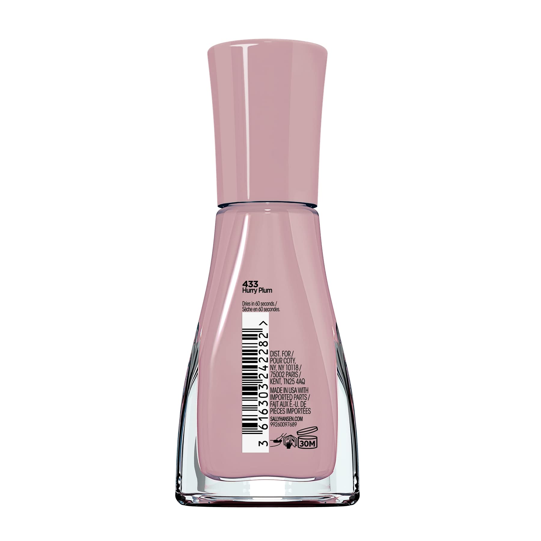 Sally Hansen Insta-Dri Nail Polish - City Chic Collection - Hurry Plum - 0.31 fl oz - Image 8