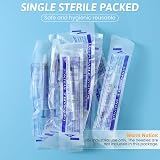 Molkor 20Pcs 1ml Syringes with Caps No Needle for Lab, Refilling, Plant Watering view 7