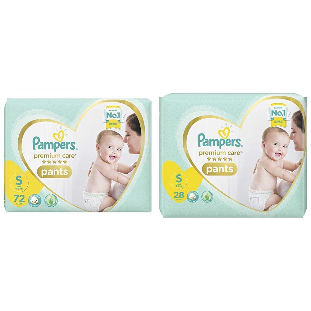 pampers premium care pants small