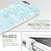 AknaCase Case Compatible with iPhone 6/6s, Get-It-Now Collection High Impact Flexible Silicon Cover [Blue Wave](215-U.S)