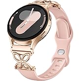 IMIVIO Slim Silicone Band Compatible with Samsung Galaxy Watch 7 Band 6 5 4 Active 2 FE 40mm 44mm/Watch 6 4 Classic/5 Pro/3, Thin 20mm Watch Band Sport Straps for Samsung Watch Bands Women