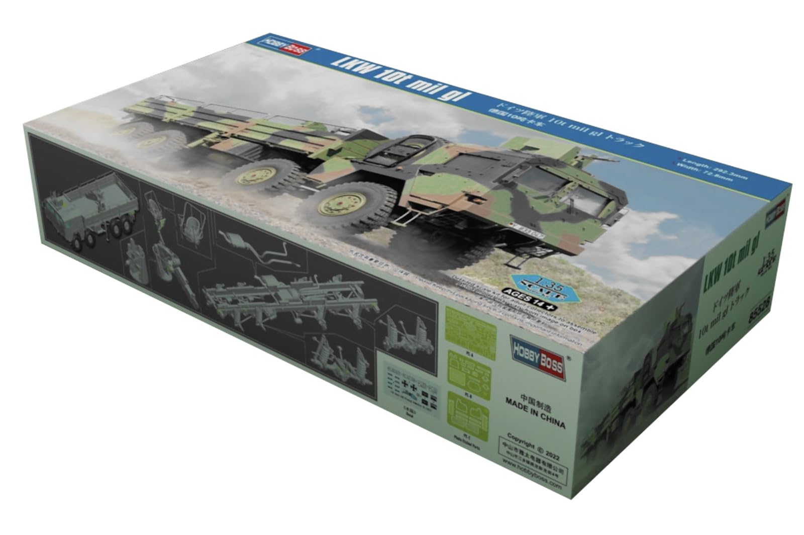 Hobbyboss 1:35 - LKW 10t mil gl