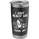 Tapier Lover Women's Tapirus Children's Sweet Tapir Stainless Steel Insulated Tumbler