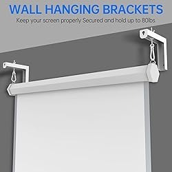 Universal Projector Screen L-Bracket Wall Hanging