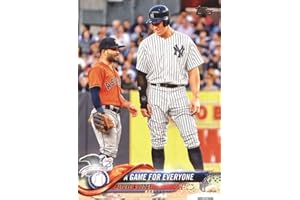 UPDATE INTERNATIONAL 2018 Topps Update and Highlights Baseball Series #US79 Jose Altuve Aaron Judge A Game For Everyone Astros Yankees Official MLB Trading Card
