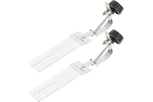 Garneck 2 Pcs Cajon Snare Wire Half Design Replacement Snare Drum Wire Snare Drum s for Enhanced Sound and Cajon Box Drum Accessories Durable Iron Construction Instrument Accessory