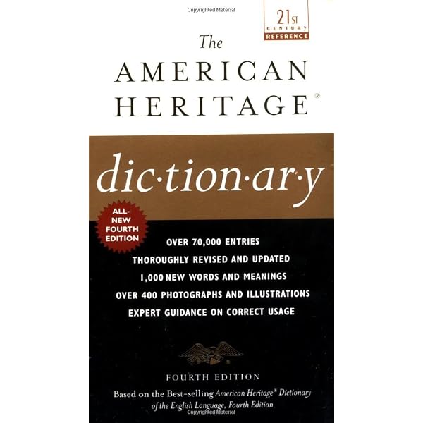 The American Heritage Dictionary of the English Language, Third