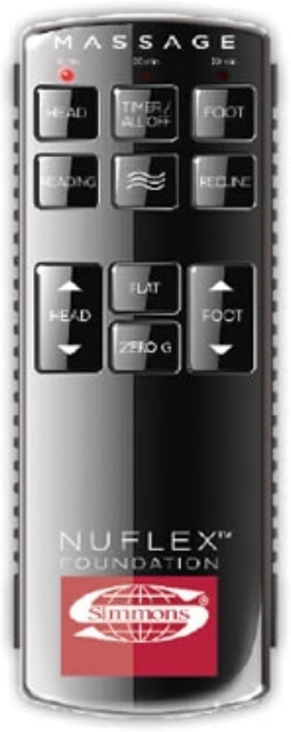 Simmons Nuflex Replacement Remote for Adjustable Bed Home