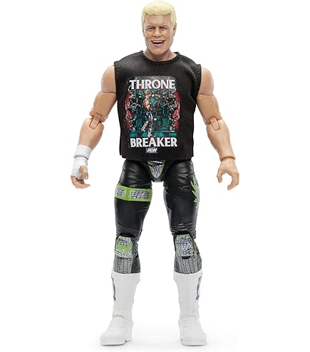 Amazon.com: AEW Cody Rhodes TNT Champion - Figura de acción