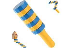 Handheld Wooden Balancers, Wooden Balance Challenge Set, Hand Eye Coordination Sensory Balance Toy for Kids, Coordination & M