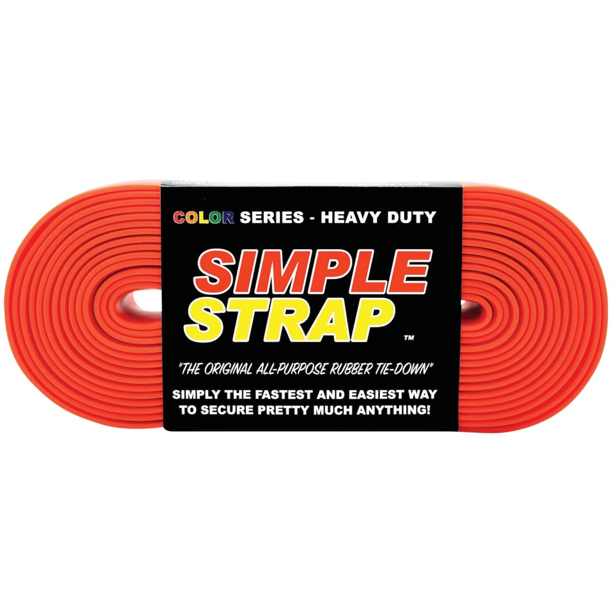 Simple Strap 3mm Heavy Duty (1000 PSI) Red