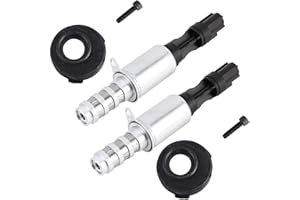 BENEFAST 2PCS VCT Camshaft Variable Valve Timing Solenoid for Ford Expedition Explorer F150 F250 F350 Mustang Lincoln Navigator Mercury Mountaineer 3V 5.4L 4.6L, Replace# 8L3Z-6M280-B with Cam Seals & Screws