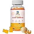 B beaulife 5 mg Melatonin Gummies, Sleep Support for Adults, Melatonin Supplements for Sleeping, 60 Cantaloupe-Flavored Gummies