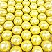 Shimmer Yellow Gumballs - 2 Pound Bags - Large - One Inch in Diameter - About 120 Gumballs Per Bag - Free How To Build a Candy Buffet Guide Included