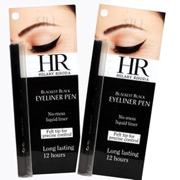 Hilary Rhoda Eyeliner Pen, Black (Pack of 2)