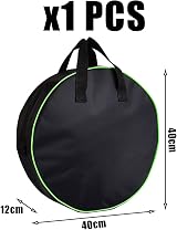 KVBUCC Waterproof Heavy Duty Cable Organizer Tote Bag Large Capacity Storage view 2