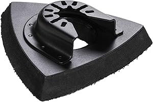 KingBra 3-1/8 Inch Oscillating Sanding Pads, 80mm Triangular Hook and Loop Sanding Pads for Oscillating Multitool
