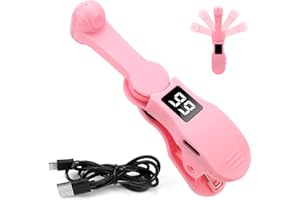 Smart Phone Auto Clicker, Speed-Adjustable Mobile Phone Screen Auto Clicker with Anti-Slip Clip Universal Fast Continuous Cli