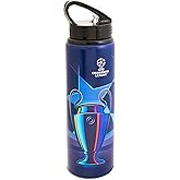 Hy-Pro UEFA Champions League 750ml Aluminium Water Bottle – Official UCL Sports Drink Bottle, Lightweight, Reusable, Leakproof