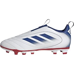 adidas Kids' Goletto Ix Laceless Firm Ground Soccer Shoes