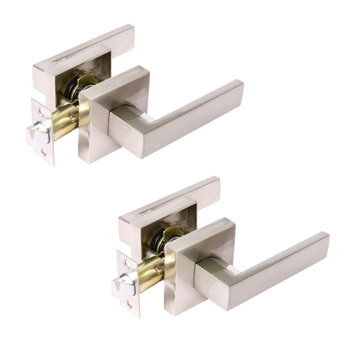 Keyless Interior Unlocking Passage Door Levers Interior Door Handles