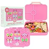 KOMUNURI® Leakproof Tritan Bento Box for Kids