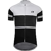 Coconut Ropamo CR Mens Cycling Jersey Short Sleeve Road Bike Shirt with 3+1 Zipper Pockets Breathable Quick Dry