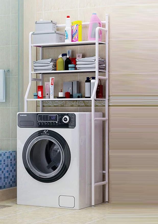 over the washer storage rack