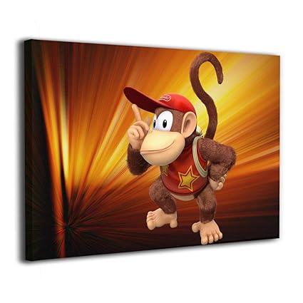Amazon Com Ggift Donkey Kong Wall Art Decor Poster Artworks