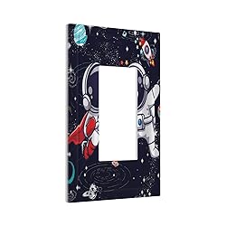 Tewujay Decorative Outlet Wall Plate Cartoon Cute