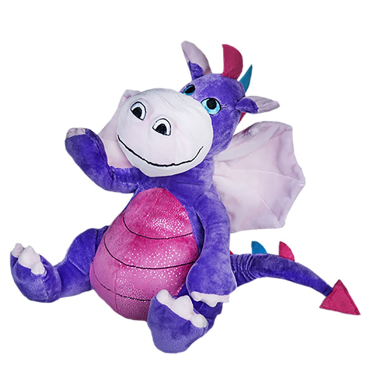 Cuddly Soft 16 inch Stuffed Purple Dragon...We stuff 'em