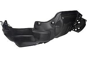 TRQ Right Inner Fender Liner Black Passenger Side Compatible with 2013-2018 Toyota RAV4 TO1249171