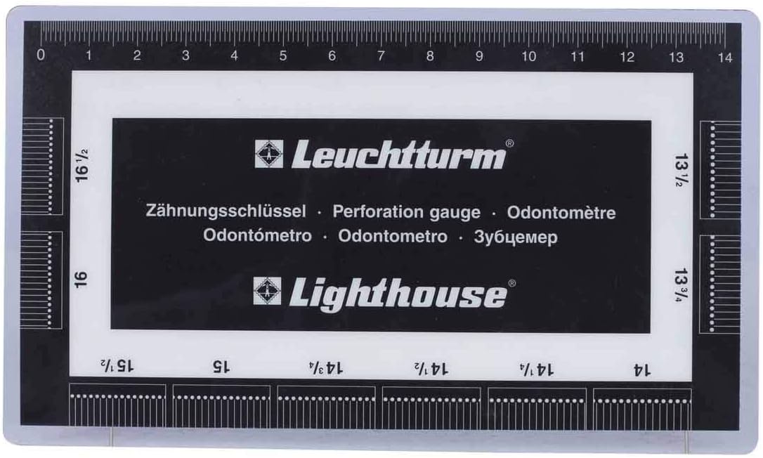 Lighthouse Perforation Gauge by Ultra Mintage World
