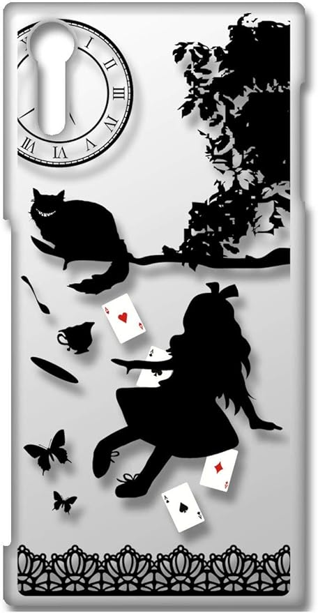 Amazon Sslink So 01j Sov34 601so Xperia Xz エクスぺリア クリア ハードケース Alice In Wonderland ブラック アリス 猫 トランプ スマホ ケース スマートフォン カバー カスタム ジャケット Docomo Au Softbank 3キャリア対応 ケース カバー 通販