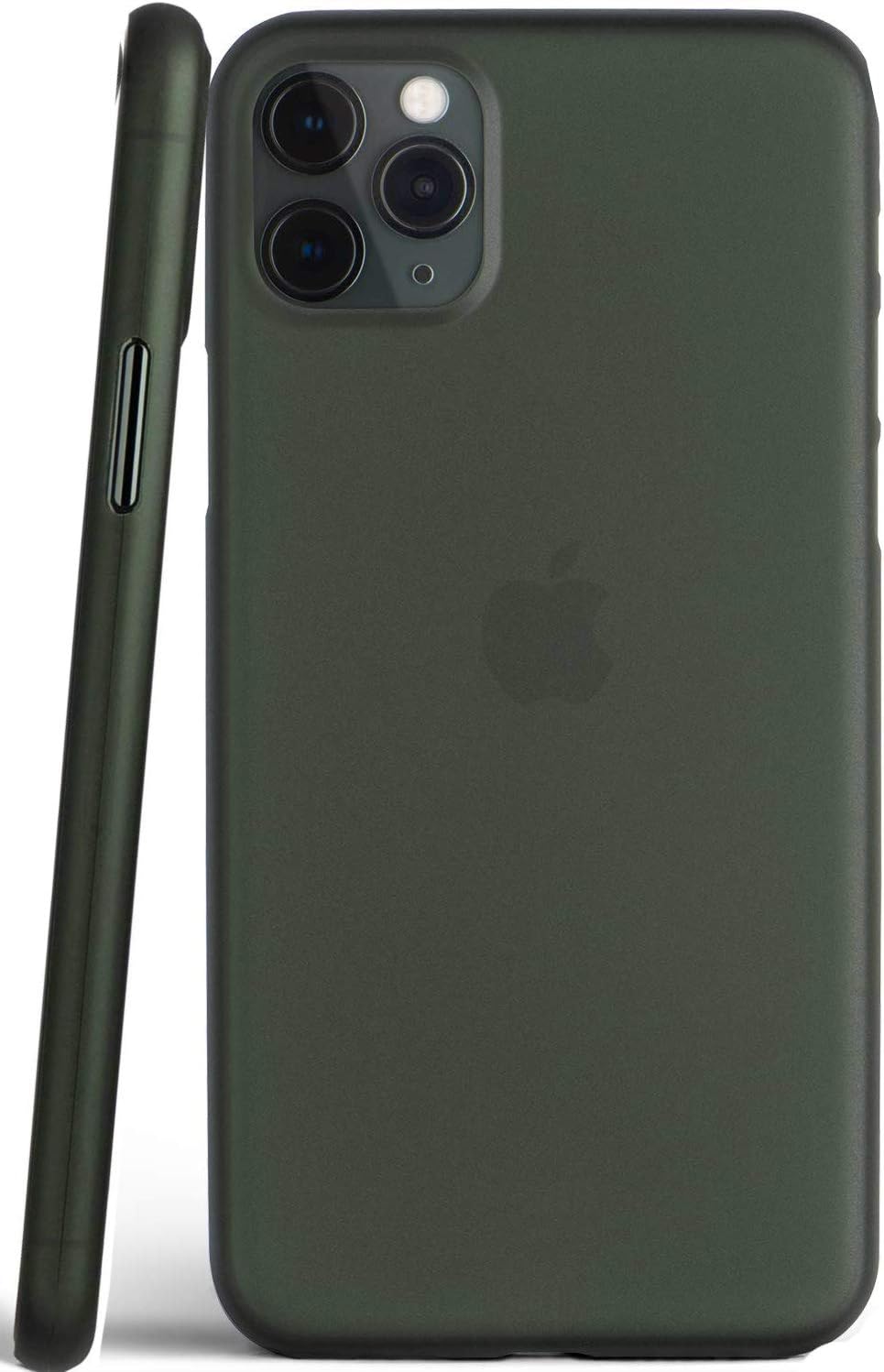 EGOTUDE Back Cover for iPhone 11 Pro (Flexible|Plastic|Green)