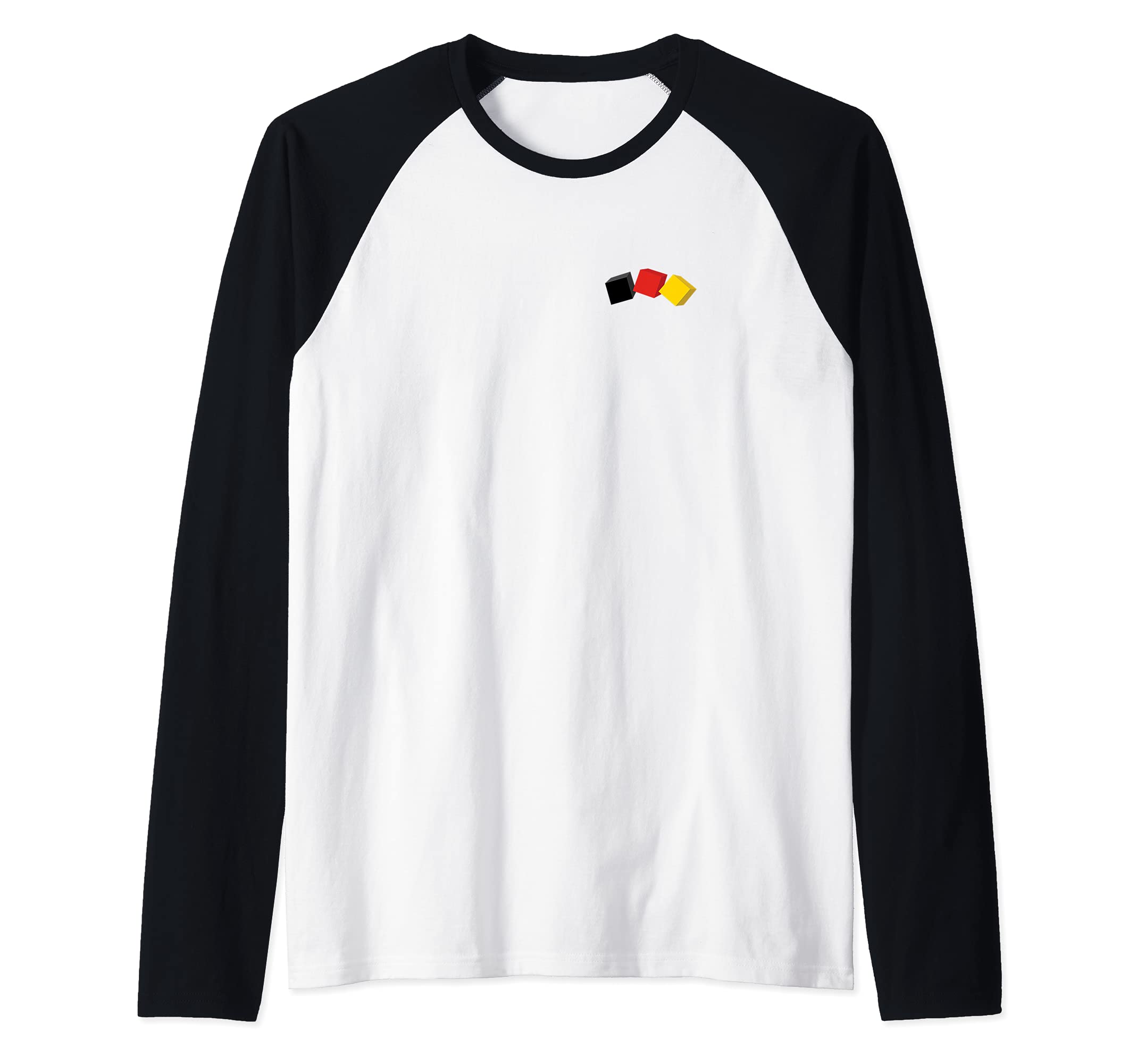 Flag Germany Raglan Baseball Tee