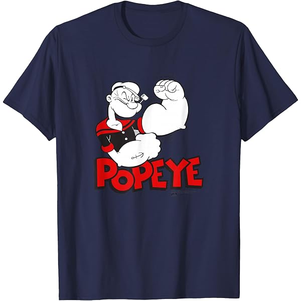 Amazon.com: Popeye One Happy Pappy for Dad T-Shirt : Clothing