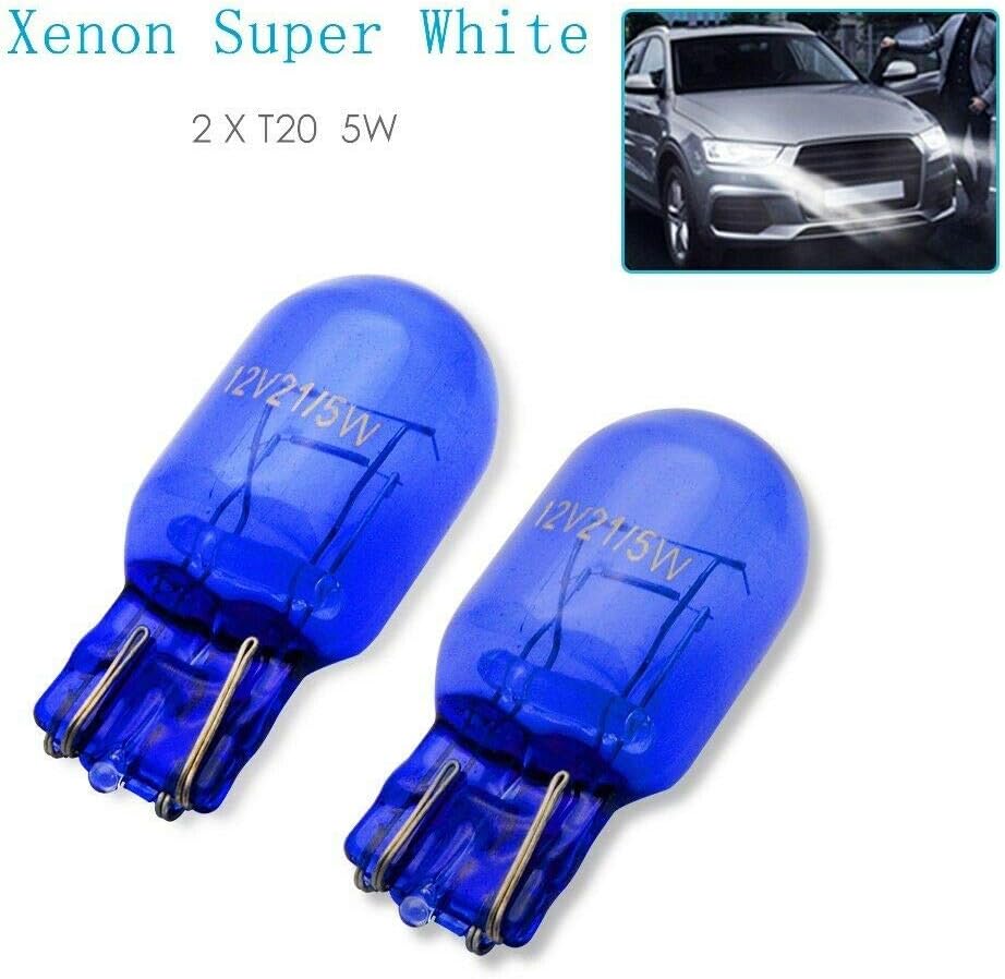 T20 Side Light and Drl W21/5W 580 7443 - Dual Filament Super White Hid Xenon Effect Bulbs - Daytime Running Light (Pack of 2) - Image 3