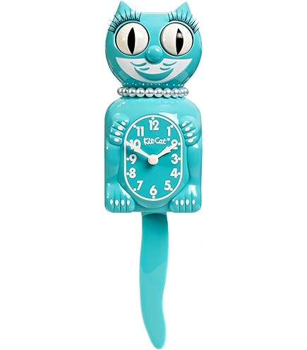 Kit-Cat Clock 猫型時計 USA製 Black Kit-Cat Klock Classic Clock — The Mustache Cat