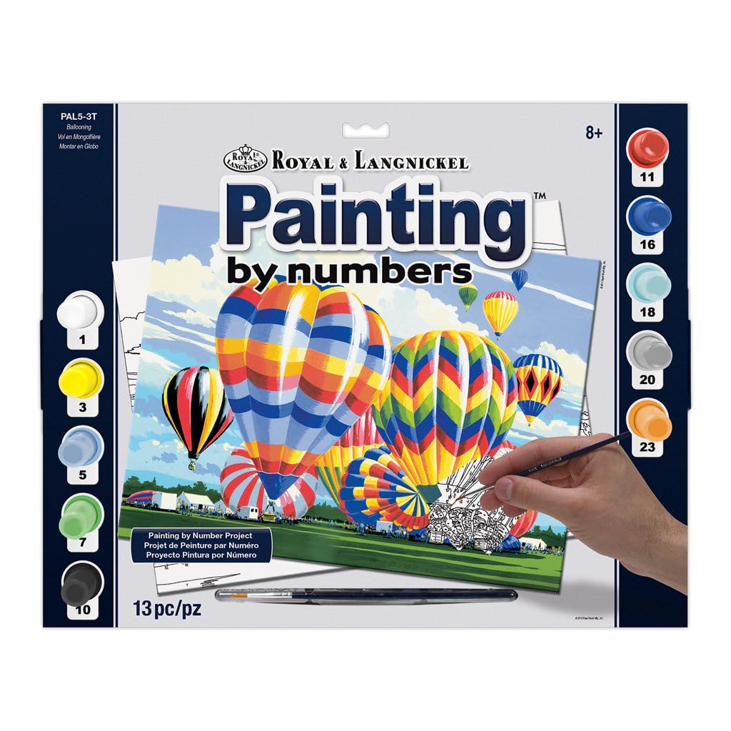Royal & Langnickel PAL5 Ballooning Painting by Numbers Kit