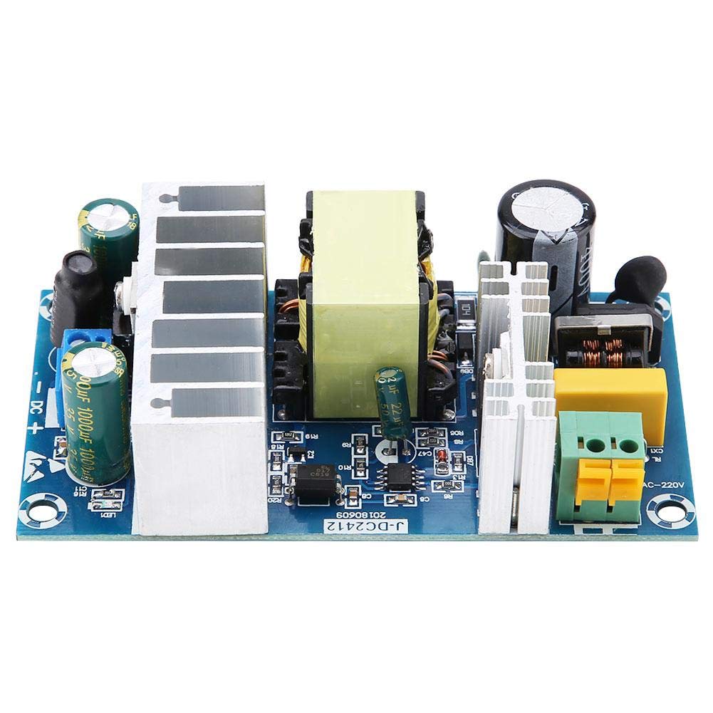 Amazon | XK-2412-24電源モジュール、XK-2412-24 AC/DC 110 / 220VからDC 24V 6A高出力ボード ...