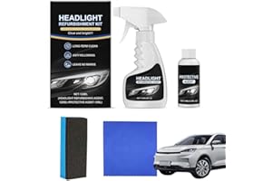 Automotive Headlamp Restoration Fluid, Headlight Refurbishment Kit, Multifunctional Headlight Cleaner, Automotive Headlamps B