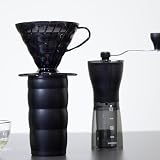 Hario Transparent Black Mini Mill Plus Hand Coffee Grinder Ceramic Burrs 24g view 6