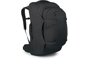 Osprey Farpoint 70L Men's Travel Backpack, Black