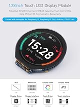 Waveshare 1.28inch LCD Display Module IPS Touch Panel 240x240 SPI I2C GC9A01 view 5