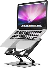 Grifema Laptop Stand Foldable 360° Swivel Base Adjustable Height Ventilated view 1