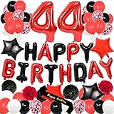 yujiaonly 44th Birthday Party Decorations-Happy