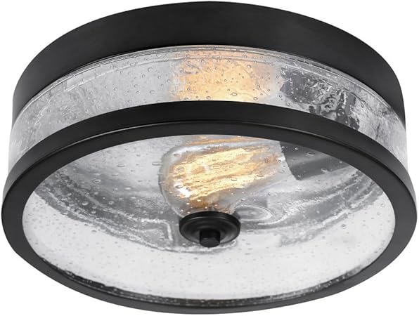 Amazon Com Globe Electric 69999 Carolina 1 Light Flush Mount