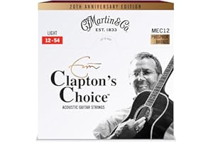 Martin MEC12LTD20 Claptons Choice 20th Anniversary strings, Light Gauge