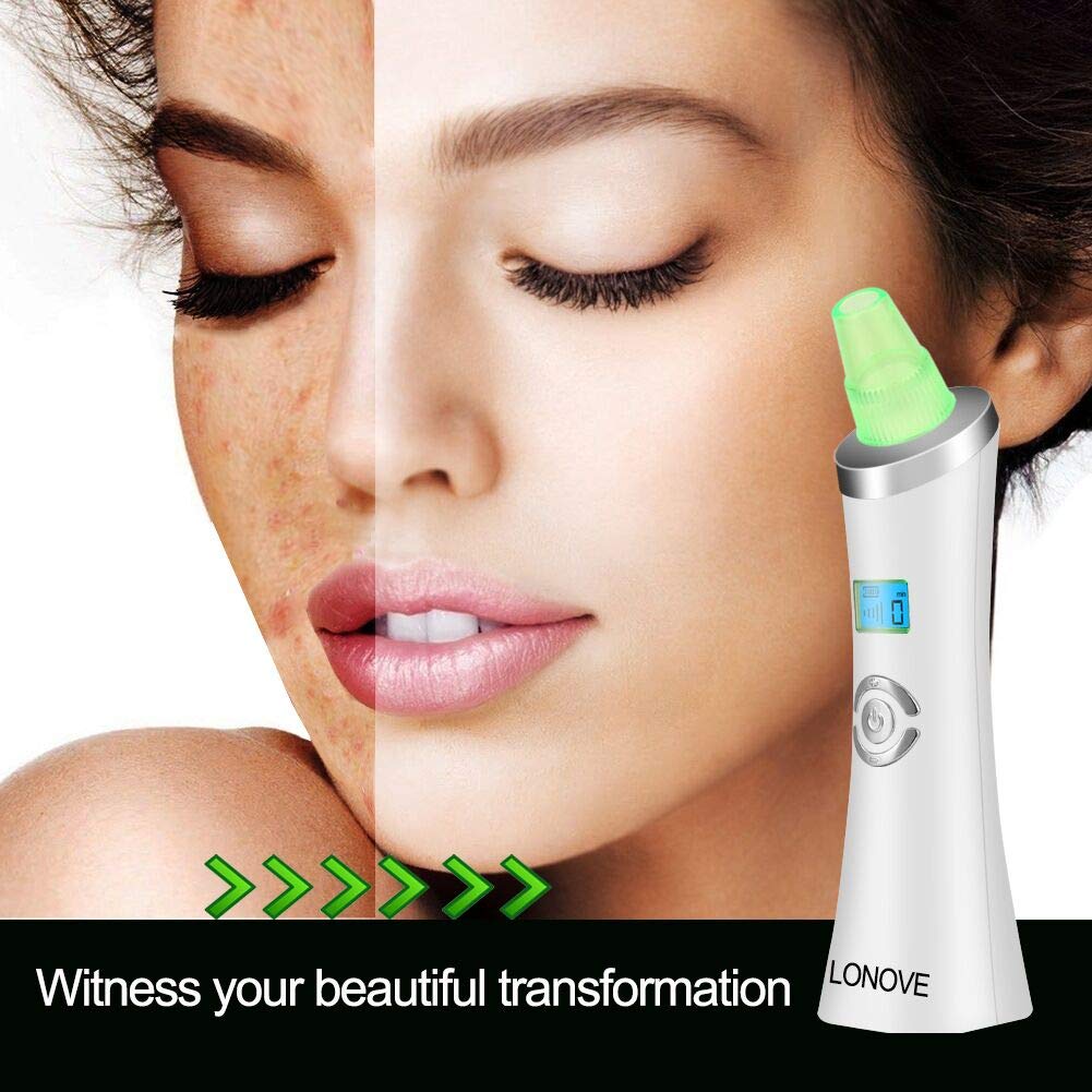 Blackhead Remover Vacuum Pore Cleanser 5 in 1 Comedone Extractor